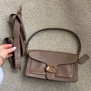 Coach tabby 26 Shoulder Bag with Gold Clasp